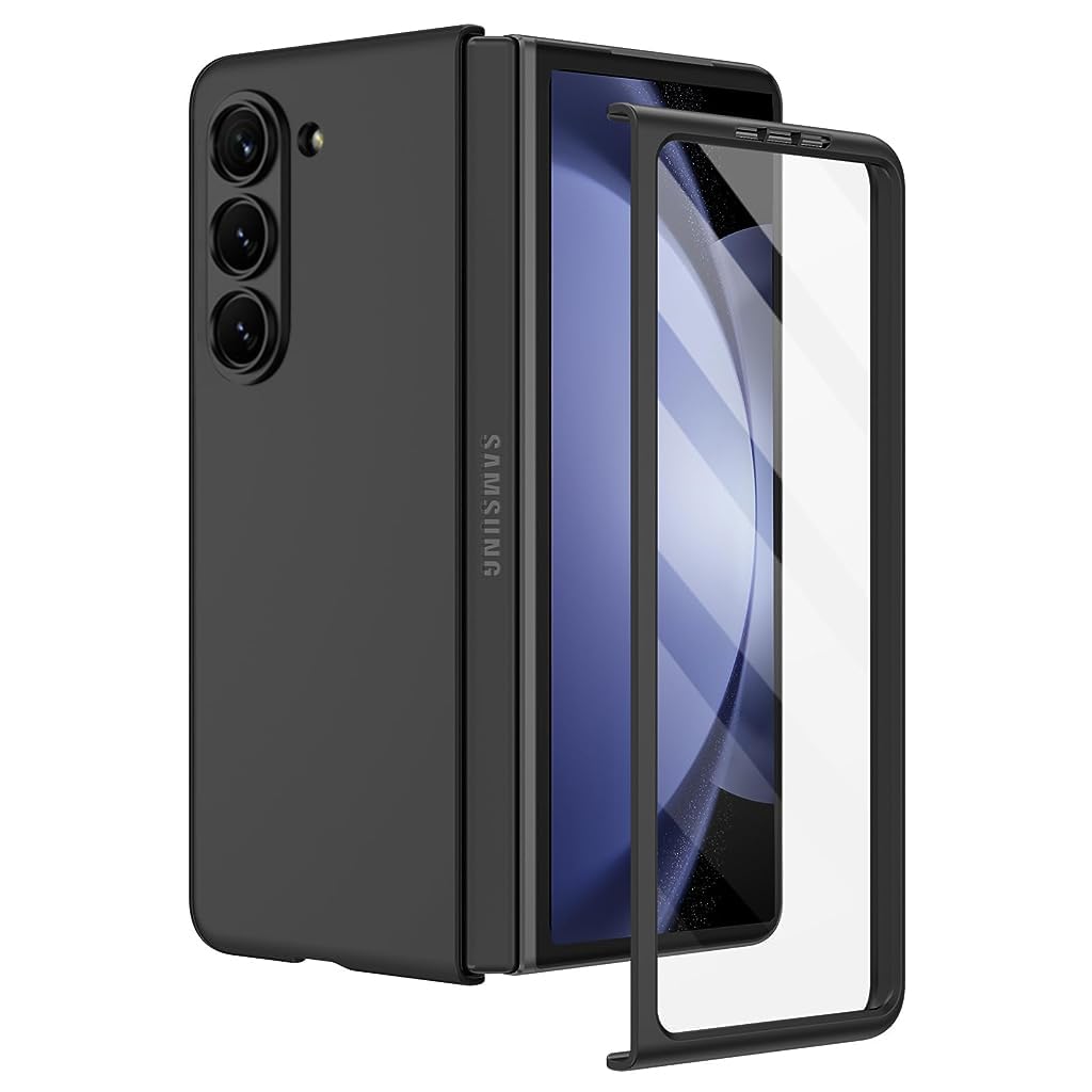 ZORBES Phone Case Cover for Samsung Galaxy Z Fold 5 Black PC & Outer Display Protector for Samsung Galaxy Z Fold 5 Ultra-Thin Anti-Scratches Phone Screen Protector for Samsung Galaxy Z Fold 5 ZORBES Phone Case Cover for Samsung Galaxy Z Fold 5 Black PC & Outer Display Protector for Samsung Galaxy Z Fold 5 Ultra-Thin Anti-Scratches Phone Screen Protector for Samsung Galaxy Z Fold 5